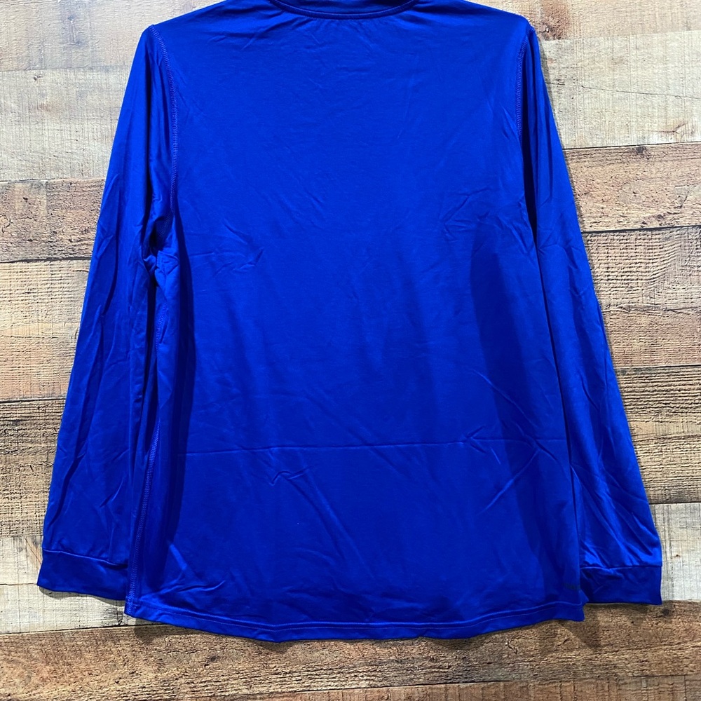 New With Tags Adidas “The Creator” Long Sleeve Mens Tee Royal Blue - Picture 2 of 4